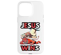 Jesus Wins 1 Corinthians 15 55 Zechariah 14 4 Case for iPhone 15 Pro Max