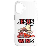Jesus Wins 1 Corinthians 15 55 Zechariah 14 4 Case for iPhone 16