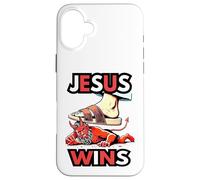 Jesus Wins 1 Corinthians 15 55 Zechariah 14 4 Case for iPhone 16 Plus