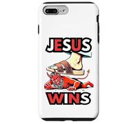Jesus Wins 1 Corinthians 15 55 Zechariah 14 4 Case for iPhone 7 Plus/8 Plus