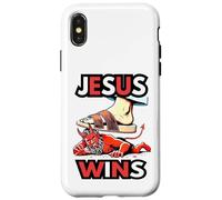 Jesus Wins 1 Corinthians 15 55 Zechariah 14 4 Case for iPhone X/XS