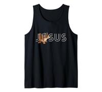 Jesus with a Squirrel Tank Top