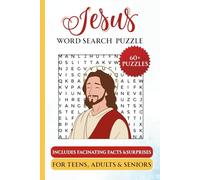 Jesus word search book: 60+ wordsearch puzzle book for every age group|A Meaningful Gift for Every Occasion: Christmas, Easter,birthdays,inspirational ... sessions or simply sharing the love of god