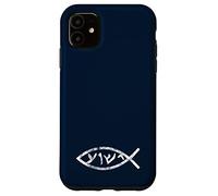 Jesus Yeshua in Aramaic Fish Language He Spoke Case for iPhone 11