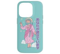 Jesus "You Are Loved" Kawaii Japanese Christian Manga Pastel Case for iPhone 14 Pro