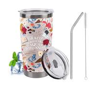 JESUSHAIN Wizard Thermal Mug 590 ml - Magic Insulated Mug with Fantasy Motif, Stainless Steel Coffee Mug to Go, Halloween Gift for Fans, Girlfriend, Daughter, School, Office & Travel
