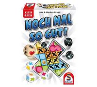 Schmidt Spiele Dice Game 49365 Noch mal so gut – Klein & Fein series – Colorful