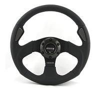 JET BLACK MOMO STEERING WHEEL D32 32