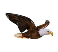 Jet Creations 38"" Wingspan Inflatable Bald Eagle Dark Brown Realistic Wild Animal Figure Patriotic Bird Theme Parties Pool Fun Home Yard D?cor
