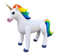 Jet Creations Inflatable Standing Rainbow Unicorn Great for Pool Party Decoration Birthday 40L
