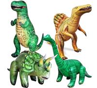 Jet Creations JC-TBST Inflatable Dinosaur 4-PK, Multi