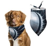 Jet Engine Dog Bandanas Adjustable Bib Party Pet Decorations Cute Dog Triangle Scarfs for Small Medium Puppy Cat Costume Accessory