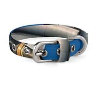Jet Fighter Dog Collar Adjustable Soft and Comfortable Puppy Collars with Metal Buckle Pet Collar for Small Medium Pet