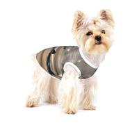 Jet Fighter Print Small Dog Clothes Pet Vest, Soft Cotton Sleeveless T-Shirts Breathable Pet Tank Top Apparel For Puppies And Cats