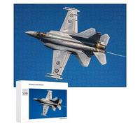 Jet Fighter Puzzle for Adults Wooden Jigsaw Puzzle for Mother's Day Premium Puzzle with Unique Art Design Challenging Brain Teaser Birthday Gift for All Ages 500 PCS