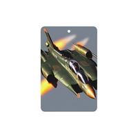 Jet Fighters Printing 10 Pcs Car Air Freshener Hanging Sheets Scented Hanging Sheets With Rope For Home