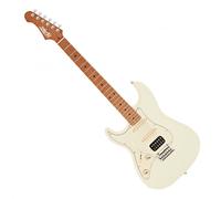 JET Guitars JS-400 HSS Roasted Maple Left Handed Olympic White - Nearly New
