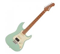 JET Guitars JS-400 HSS Roasted Maple Sea Foam Green