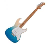 JET Guitars JS-450 Roasted Maple Transparent Blue