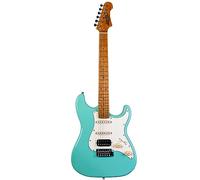 Jet Guitars JS400 SFG Strat Guitar, Musical Instruments, HSS Alnico pickups, solid basswood body, 22 frets roasted maple neck, 2 point tremolo
