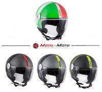 Helmet Demi-jet Givi 10.7 Mini-J Concept Italy Tricolor Size L