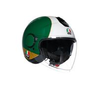 AGV Eteres Ago 1 Jet Helmet, white-red-green, size XS
