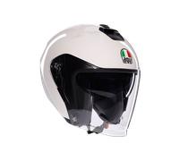 Jet Helmet AGV IRIDES Mono Materia White