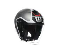 Jet Helmet AGV IRIDES Trieste Black/White/Red