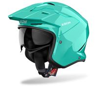 Jet Helmet Airoh KOMBAKT COLOR Aquamarine Gloss