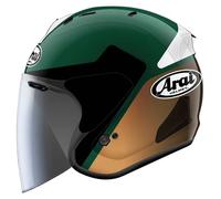 Arai SZ-R Evo Legante, open face helmet XS Dark Green/Gold/White
