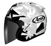 Arai SZ-R Evo Mimesis, open face helmet S White/Grey/Black