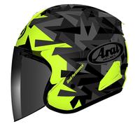 Arai SZ-R Evo Mimesis, open face helmet S Neon-Yellow/Grey/Black