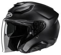 Jet Helmet HJC F31 SOLID SEMI FLAT BLACK