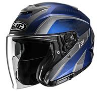 HJC i31 Reno Jet helmet, grey-blue, size 2XL for Men