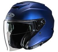 Jet Helmet HJC i31 SOLID SEMI FLAT METALLIC BLUE