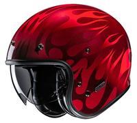 HJC V31 Firo Jet Helmet, red, size XS (54/55)