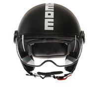 Jet Helmet Momodesign FGTR CLASSIC Mono Matt Black/White