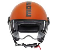 Jet Helmet Momodesign FGTR CLASSIC Mono Matt Orange/Black