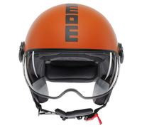 Jet Helmet Momodesign FGTR CLASSIC Mono Matt Orange/Black