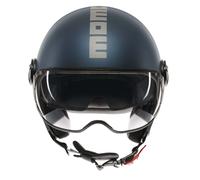 Jet Helmet Momodesign FGTR EVO Mono Matt Avio/Silver