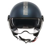 MOMO FGTR Evo Mono S26 Jet Helmet, blue matt, size L (59/60)