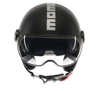 Jet Helmet Momodesign FGTR EVO Mono Matt Black/Silver