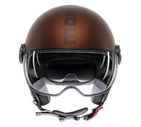 Jet Helmet Momodesign FGTR EVO Mono Matt Espresso/Black