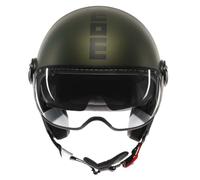 Jet Helmet Momodesign FGTR EVO Mono Green/Black