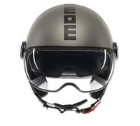 Jet Helmet Momodesign FGTR EVO Mono Matt Titanium Frost/Black