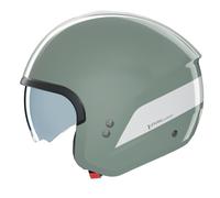 Jet Helmet Nolan N20-2 DOLCE VITA 348 Verde grigio / Bianco