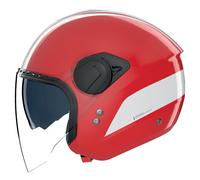 Jet Helmet Nolan N20-2 VISOR DOLCE VITA 349 Rosso / Bianco