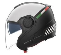 Jet Helmet Nolan N40-5 BELLAVISTA 341 Nero / Bianco / Scacchi