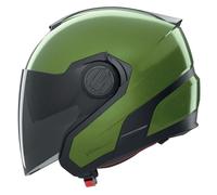 Nolan N40-5 06 Classico Nobile N-Com Jet Helmet, green, size M for Men