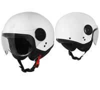 Jet Helmet ORIGINE Neon Easy White Size XL